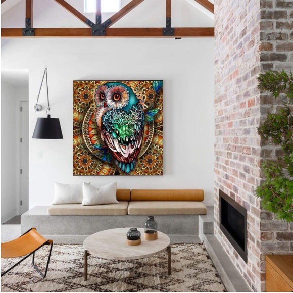 Owl Diamond Painting Kit - Picture 3 of 8